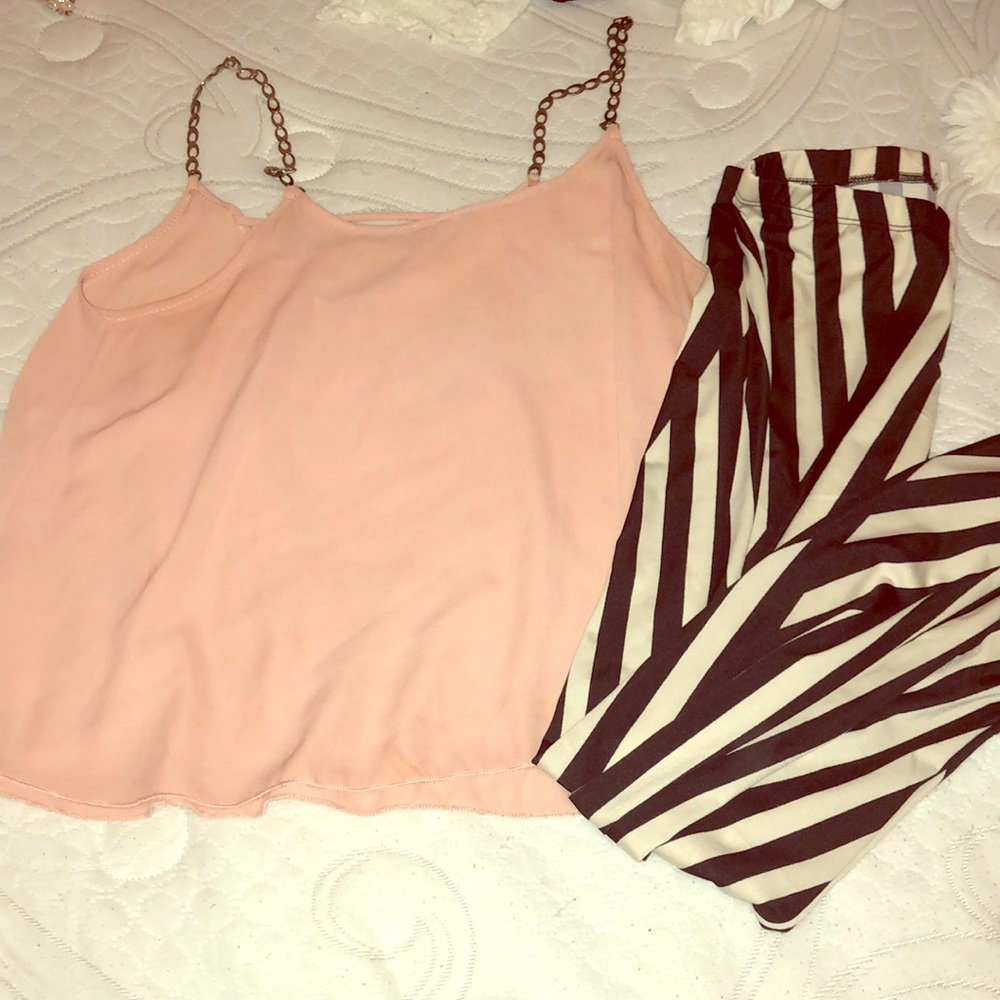 Blouse and leggings
